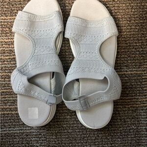 Elegant Gray Women's Sandals